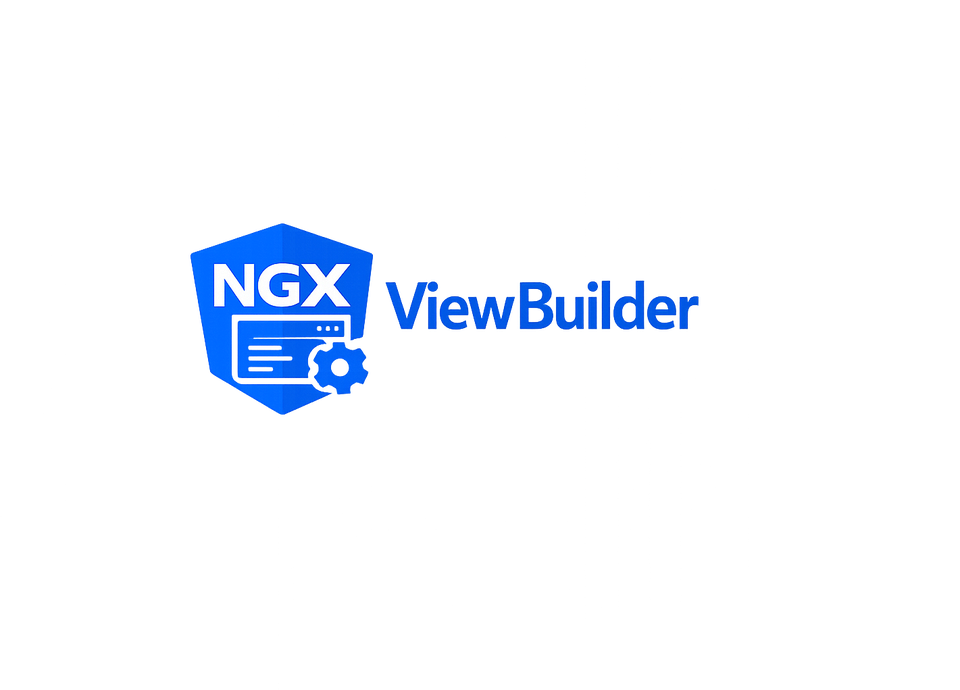 NGX View Builder (Beta) screenshot